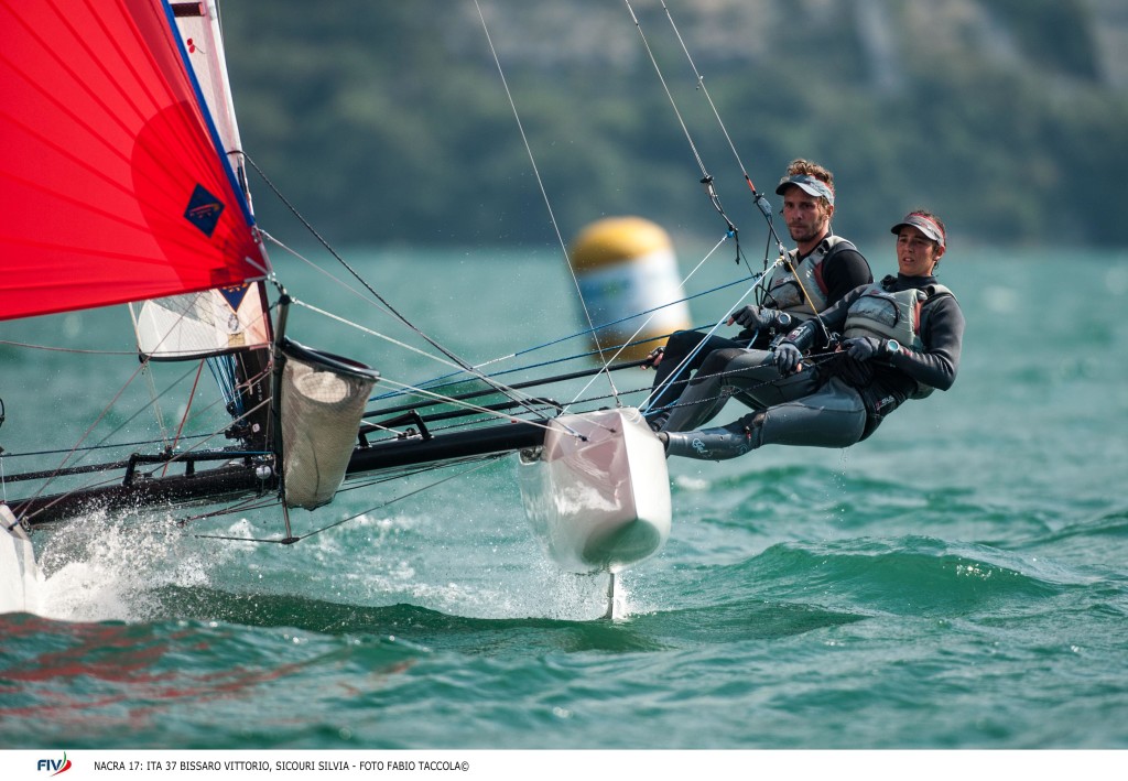 NACRA 17: ITA 37 Bissaro Vittorio, Sicouri Silvia - FOTO FABIO T