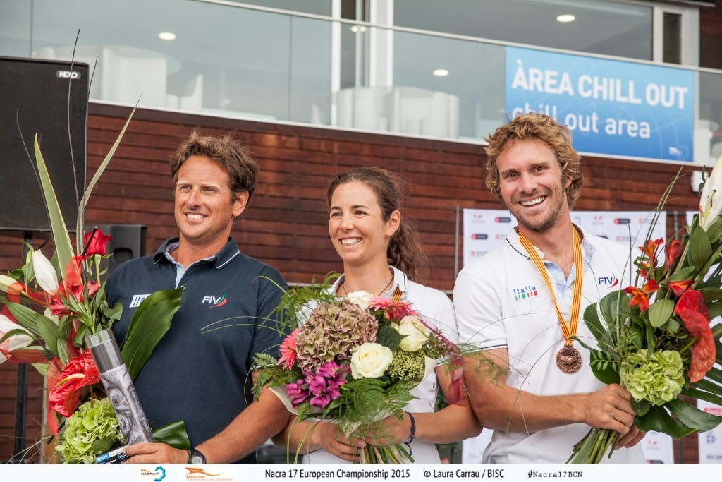 Podio Europei Nacra 17 Barcellona Laura Carrau BISC 4