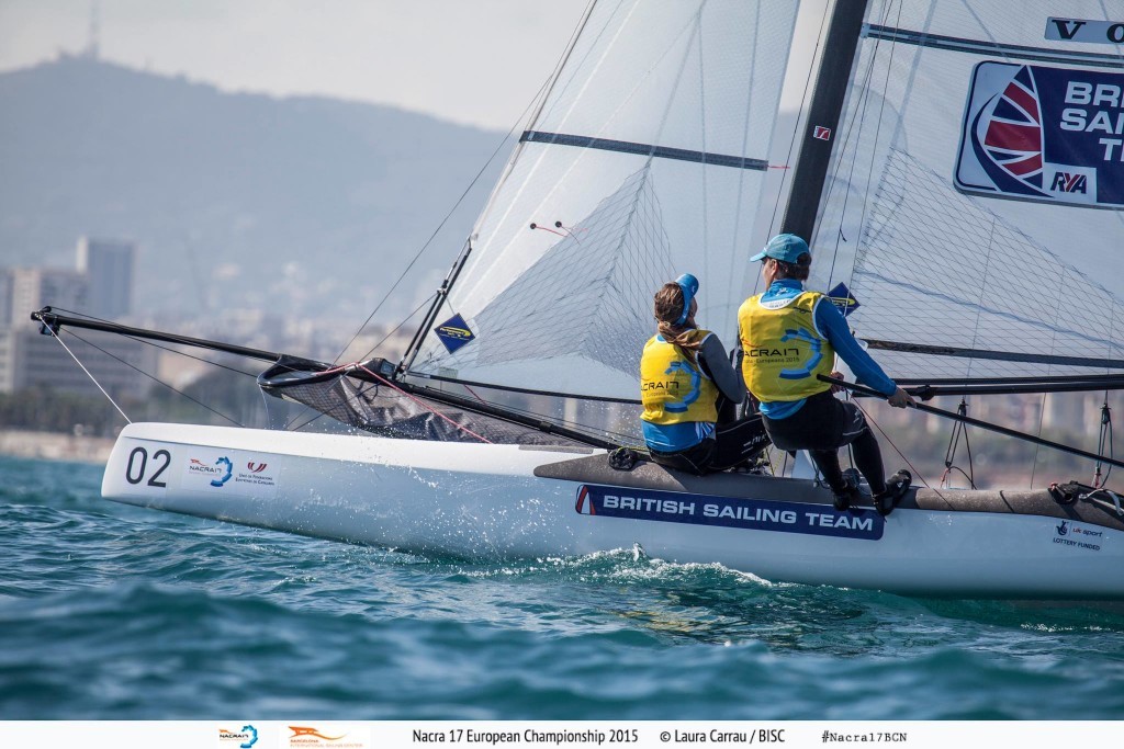 Saxton-Groves  Europei Nacra 17 Barcellona Laura Carrau BISC