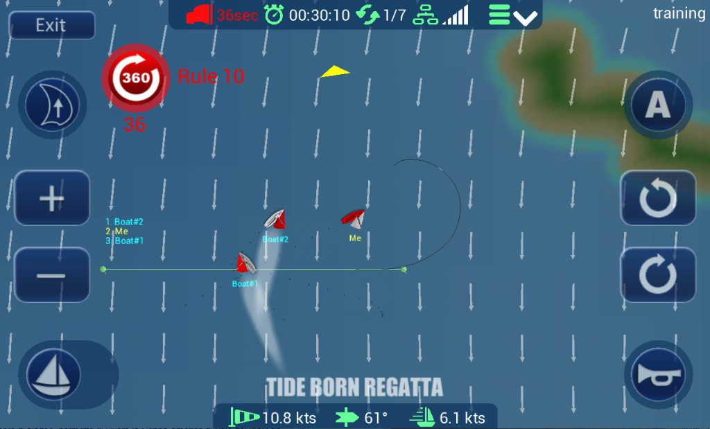 gioco simulazione regata